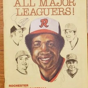 1978 Rochester Red Wings (Orioles AAA Team) Progam